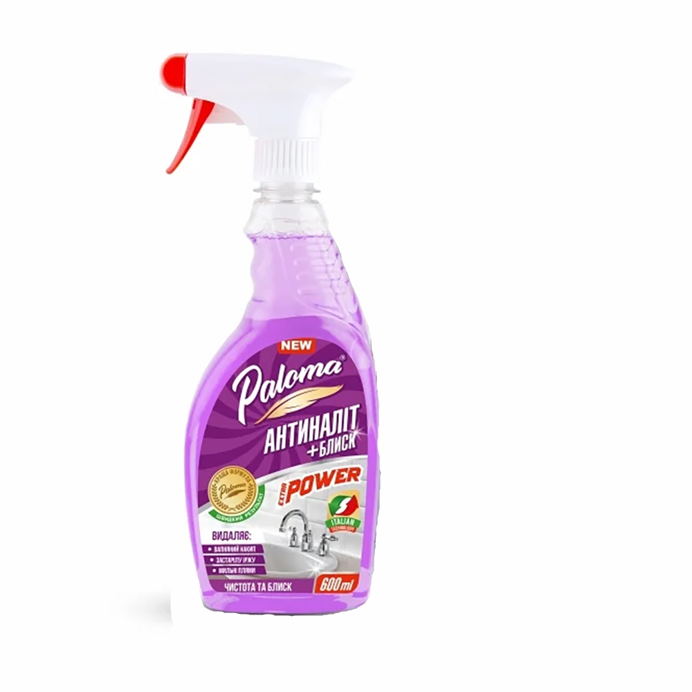 Засіб для чищення Антиналіт + Блиск Paloma, 600мл